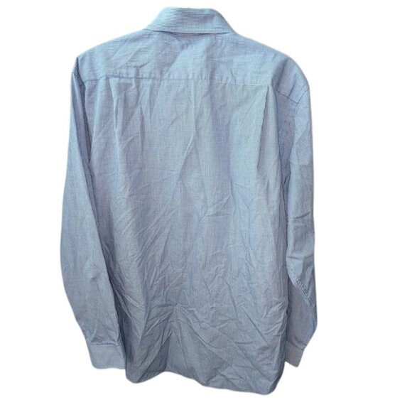 *3 FOR $9* Croft & Barrow Essentials Check Long Sleeve Button Dress Shirt 16 1/2 - Picture 2 of 3